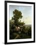 View of the Elbe Valley-Eduard Leonhardi-Framed Giclee Print