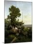 View of the Elbe Valley-Eduard Leonhardi-Mounted Giclee Print