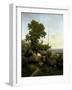 View of the Elbe Valley-Eduard Leonhardi-Framed Giclee Print