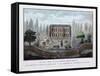 View of the Elysee Bourbon-Chapuy and Toussaint-Framed Stretched Canvas