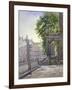 View of the entrance to Gray's Inn Hall, South Square, London, 1886-John Crowther-Framed Giclee Print