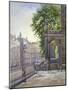 View of the entrance to Gray's Inn Hall, South Square, London, 1886-John Crowther-Mounted Giclee Print