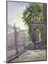 View of the entrance to Gray's Inn Hall, South Square, London, 1886-John Crowther-Mounted Giclee Print