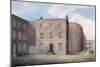 View of the Entrance to King's Bench Prison, Southwark, London, 1826-G Yates-Mounted Giclee Print