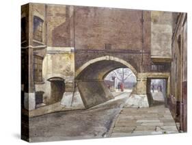 View of the Entrance to Lincoln's Inn Fields in Duke Street, Westminster, London, 1883-John Crowther-Stretched Canvas