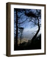 View of the Ercole Valley from Erice, Sicily, Italy-Oliviero Olivieri-Framed Photographic Print