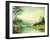 View of the Erie Canal-George Harvey-Framed Giclee Print