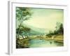 View of the Erie Canal-George Harvey-Framed Giclee Print