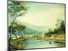 View of the Erie Canal-George Harvey-Mounted Giclee Print