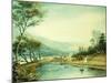 View of the Erie Canal-George Harvey-Mounted Giclee Print