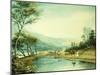 View of the Erie Canal-George Harvey-Mounted Giclee Print