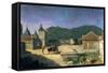 View of the Escorial, Spain, Early 18th Century-Michel-ange Houasse-Framed Stretched Canvas