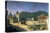 View of the Escorial, Spain, Early 18th Century-Michel-ange Houasse-Stretched Canvas
