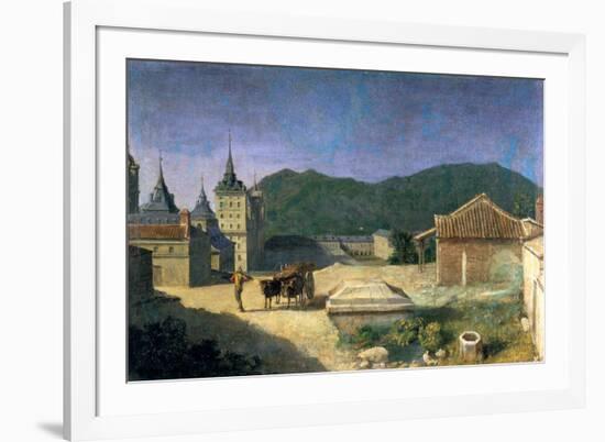 View of the Escorial, Spain, Early 18th Century-Michel-ange Houasse-Framed Giclee Print