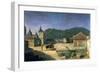 View of the Escorial, Spain, Early 18th Century-Michel-ange Houasse-Framed Giclee Print