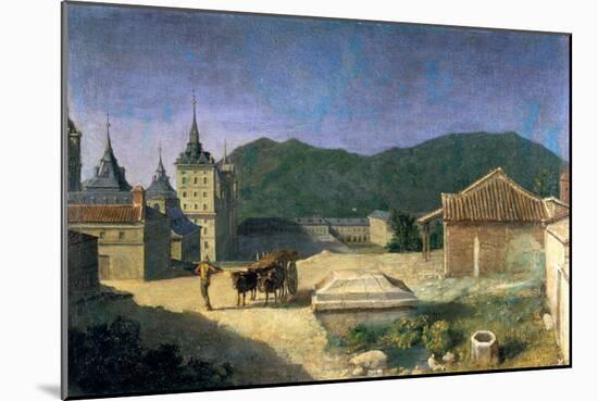 View of the Escorial, Spain, Early 18th Century-Michel-ange Houasse-Mounted Giclee Print