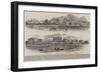 View of the Esplanade, Calcutta, Taken from the Foot of the Ochterlony Monument-null-Framed Giclee Print