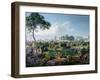 View of the Esquiline Hill, Rome, C.1800-Louis-Francois Cassas-Framed Giclee Print