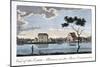 View of the Estate Alkmaar, on the River Commewine, 1813-John Gabriel Stedman-Mounted Giclee Print