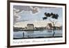 View of the Estate Alkmaar, on the River Commewine, 1813-John Gabriel Stedman-Framed Giclee Print