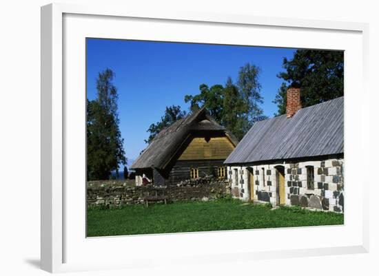 View of the Estonian Open Air Museum-null-Framed Giclee Print