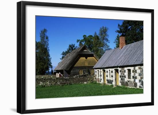 View of the Estonian Open Air Museum-null-Framed Giclee Print