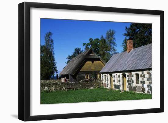 View of the Estonian Open Air Museum-null-Framed Giclee Print