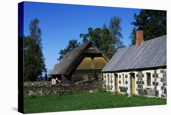 View of the Estonian Open Air Museum-null-Stretched Canvas