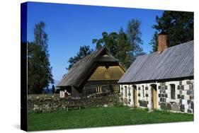 View of the Estonian Open Air Museum-null-Stretched Canvas