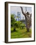 View of the Exaltacao da Santa Cruz Church, Ubatuba, State of Sao Paulo, Brazil, South America-Karol Kozlowski-Framed Photographic Print