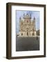 View of the Facade of the Gothic Cathedral with Golden Mosaics and Bronze Doors, Orvieto-Roberto Moiola-Framed Photographic Print