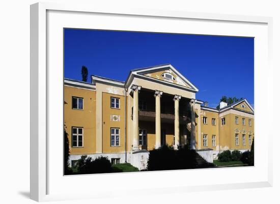 View of the Facade, Sillapea Castle-null-Framed Giclee Print