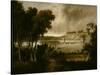 View of the Fairmount Waterworks, Philadelphia, from the opposite Side of the Schuylkill River, C.-Thomas Doughty-Stretched Canvas