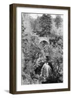 View of the Falls of Bruar in Perthshire, Scotland. Circa 1960-Howard Jones-Framed Photographic Print