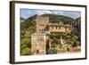 View of the Famous Alhambra, Granada, Andalusia, Spain.-Carlos Sanchez Pereyra-Framed Photographic Print