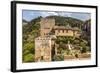 View of the Famous Alhambra, Granada, Andalusia, Spain.-Carlos Sanchez Pereyra-Framed Photographic Print