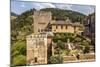 View of the Famous Alhambra, Granada, Andalusia, Spain.-Carlos Sanchez Pereyra-Mounted Photographic Print