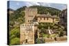 View of the Famous Alhambra, Granada, Andalusia, Spain.-Carlos Sanchez Pereyra-Stretched Canvas