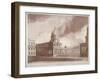 View of the Fire at Greenwich Hospital, London, on the Morning of 2nd January, 1779-E Edye-Framed Giclee Print