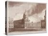 View of the Fire at Greenwich Hospital, London, on the Morning of 2nd January, 1779-E Edye-Stretched Canvas