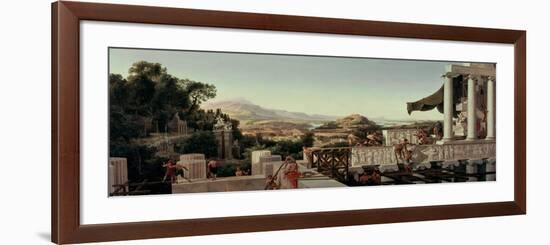 View of the Flower of Greece, 1836-August Wilhelm Julius Ahlborn-Framed Giclee Print