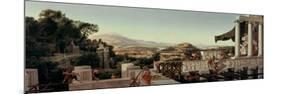 View of the Flower of Greece, 1836-August Wilhelm Julius Ahlborn-Mounted Giclee Print