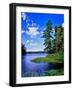 View of the Follensby Clear Pond, Adirondack Mountains, New York State, USA-null-Framed Photographic Print