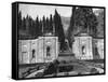 View of the Formal Garden of Villa D'Este-Carl Mydans-Framed Stretched Canvas