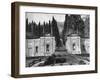 View of the Formal Garden of Villa D'Este-Carl Mydans-Framed Photographic Print