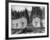 View of the Formal Garden of Villa D'Este-Carl Mydans-Framed Photographic Print