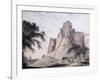 View of the Fort, Jaunpur, Uttar Pradesh-Thomas & William Daniell-Framed Giclee Print