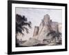 View of the Fort, Jaunpur, Uttar Pradesh-Thomas & William Daniell-Framed Giclee Print