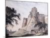 View of the Fort, Jaunpur, Uttar Pradesh-Thomas & William Daniell-Mounted Giclee Print
