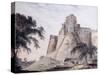 View of the Fort, Jaunpur, Uttar Pradesh-Thomas & William Daniell-Stretched Canvas